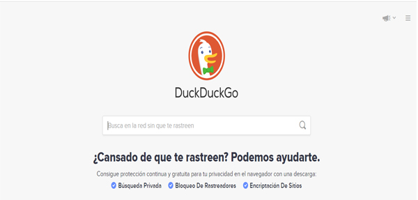 Buscadores DuckDuckGo